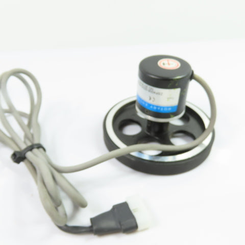 ZSP4006-003G-600B-5-24C Rotary Encoder 5-24V 600 P/R W/3-3/4" OD Measuring Wheel