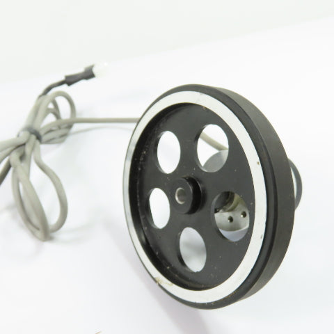 ZSP4006-003G-600B-5-24C Rotary Encoder 5-24V 600 P/R W/3-3/4" OD Measuring Wheel