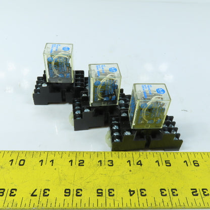 Allen-Bradley 700-HN128 700-HC14A1 Control Relays 120VAC 50/60Hz Lot of 3