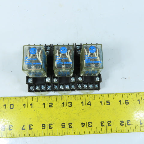 Allen-Bradley 700-HN128 700-HC14A1 Control Relays 120VAC 50/60Hz Lot of 3