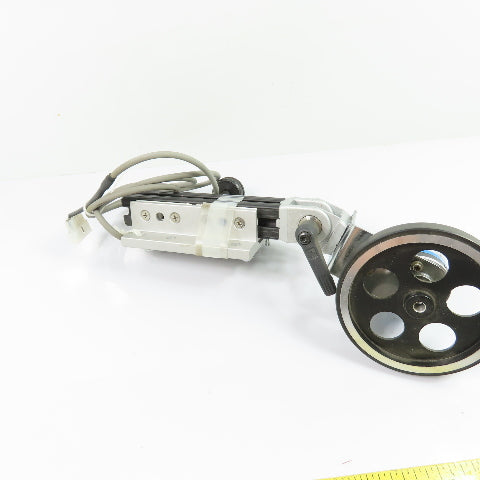 ZSP4006-003G-600B-5-24C Rotary Encoder 5-24V 600 P/R W/3-3/4" OD Measuring Wheel