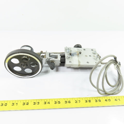 ZSP4006-003G-600B-5-24C Rotary Encoder 5-24V 600 P/R W/3-3/4" OD Measuring Wheel