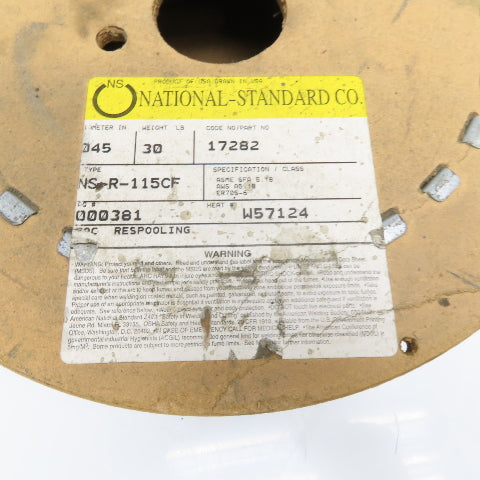 National Standard Co. NS-R-115CF .045" Carbon Steel Welding Wire ER70S-6 28Lbs.