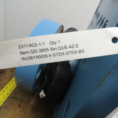 Joyce WJ36100I2S-6-STDX-STDX-BS 100 Ton 6" Lift Mechanical Screw Jack Actuator