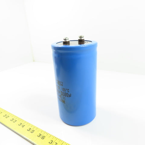 Nippon Chemi-Con U32D Electrolytic Screw Terminal Capacitor 3500uF 400V 105C