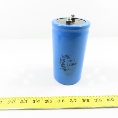 Nippon Chemi-Con U32D Electrolytic Screw Terminal Capacitor 3500uF 400V 105C