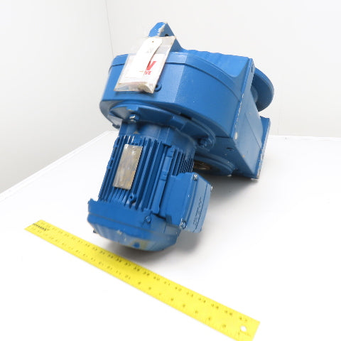 SEW-EURODRIVE FAF87 DRN90S6/DH 1HP Parallel Helical Gearmotor 460V 3Ph 5.1RPM