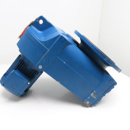 SEW-EURODRIVE FAF87 DRN90S6/DH 1HP Parallel Helical Gearmotor 460V 3Ph 5.1RPM