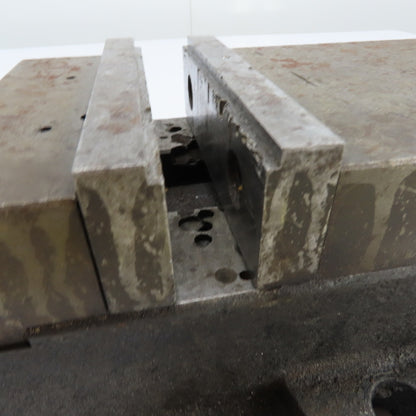Dayton 3W764 6" Wide Precision Milling Vise 7.5" Open W/ Swivel Base And Handle