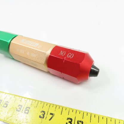 SPI 0.251"-0.500" Aluminum Go/No Go Pin Gage Handle 5.00-14.00mm