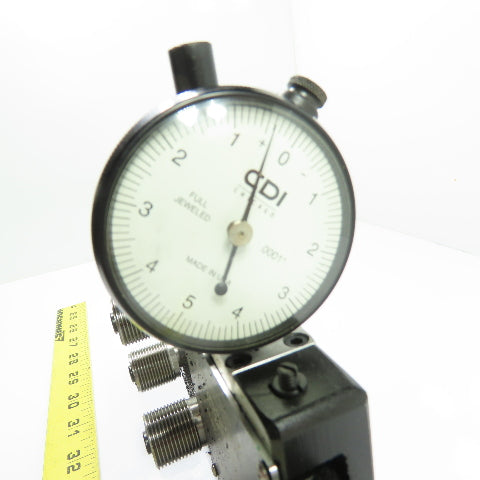 Glastonbury Southern Gage Tri Roll Thread Comparator W/Dial Indicator M40 x 1.5