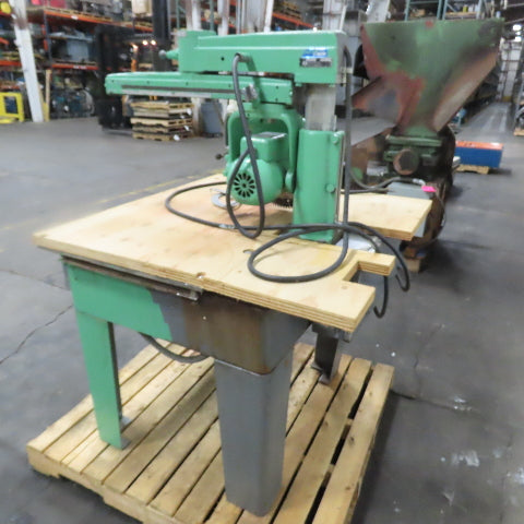 Rockwell International 14-RAS 14" Radial Arm Saw 3HP 230/460V 3Ph 3450RPM