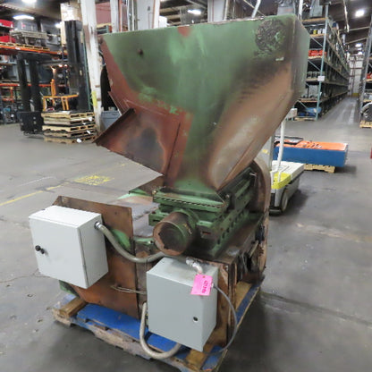 Rapid 600-C 25HP Plastic Granulator Grinder Recycler 3Ph 230/460V 24"x12" Intake