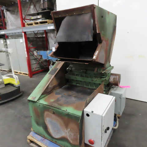 Rapid 600-C 25HP Plastic Granulator Grinder Recycler 3Ph 230/460V 24"x12" Intake