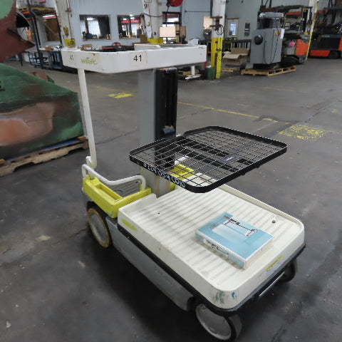 Crown WAV50-84 Warehouse Order Picker Aerial Work Assist Man Platform 84" Lift