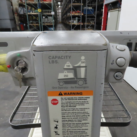 Crown WAV50-84 Warehouse Order Picker Aerial Work Assist Man Platform 84" Lift
