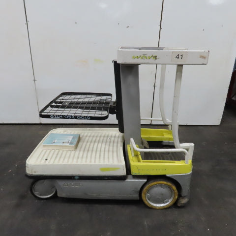 Crown WAV50-84 Warehouse Order Picker Aerial Work Assist Man Platform 84" Lift