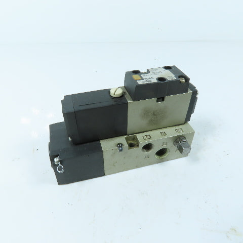 SMC VFS2100-5FZB 5-Port Solenoid Valve Manifold Base Assembly 0.1-1.0MPa 24VDC
