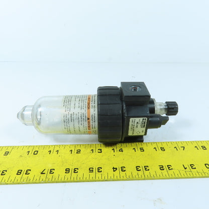 Parker 06L11BE Compressed Air Line Lubricator 150psi 125F Polycarbonate Bowl