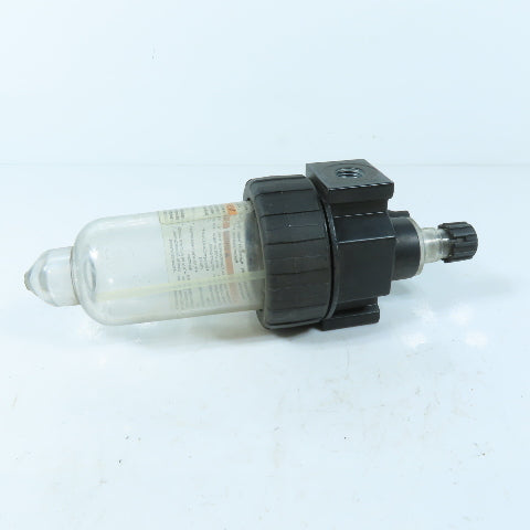 Parker 06L11BE Compressed Air Line Lubricator 150psi 125F Polycarbonate Bowl