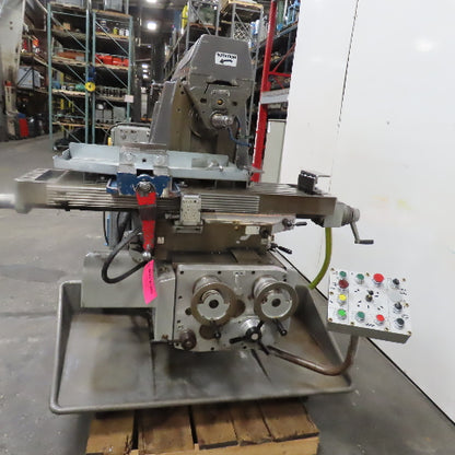Bridgeport 2S Horizontal Milling Machine 230/460V 3Ph 13.75x54" Table W/ Vise
