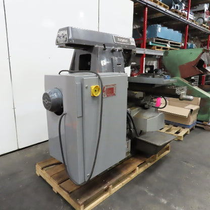 Bridgeport 2S Horizontal Milling Machine 230/460V 3Ph 13.75x54" Table W/ Vise