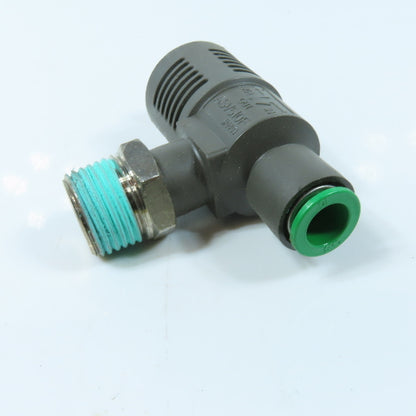 SMC ASV510F 1/2" NPT Speed Exhaust Controller Muffler Valve 10mm Push To Connect
