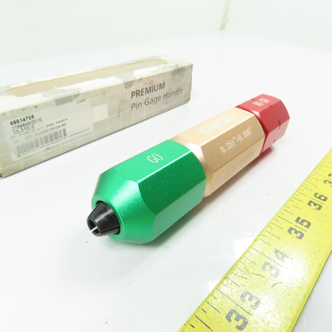 SPI 13-313-2 Aluminum Go No-Go Pin Gage Handle 0.251"-0.500" 5.00-14.00mm
