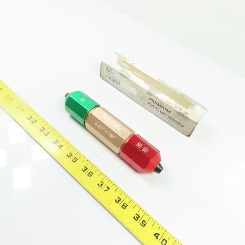SPI 13-313-2 Aluminum Go No-Go Pin Gage Handle 0.251"-0.500" 5.00-14.00mm