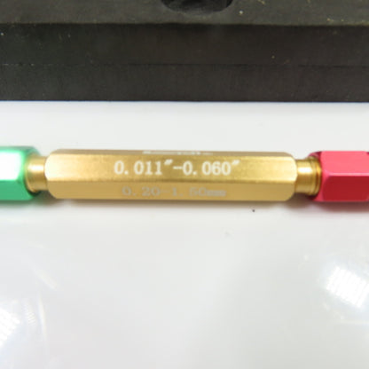 SPI 13-311-6 Aluminum Go No-Go Pin Gage Handle 0.011"-0.060" 0.20-1.50mm