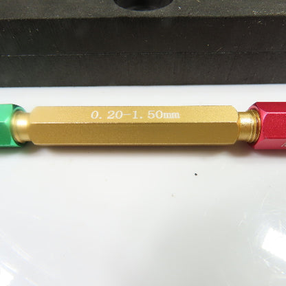 SPI 13-311-6 Aluminum Go No-Go Pin Gage Handle 0.011"-0.060" 0.20-1.50mm