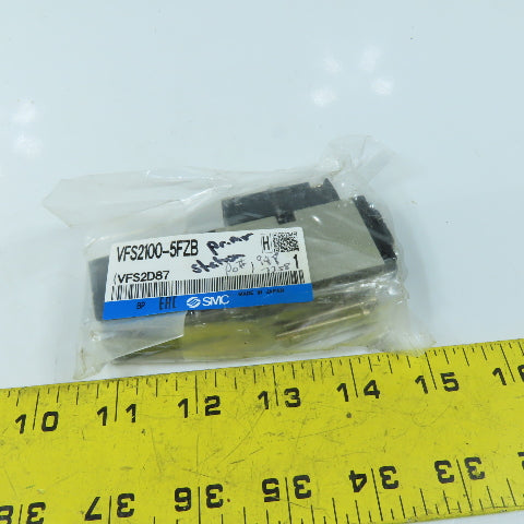 SMC VFS2100-5FZB 5-Port Solenoid Valve 24VDC