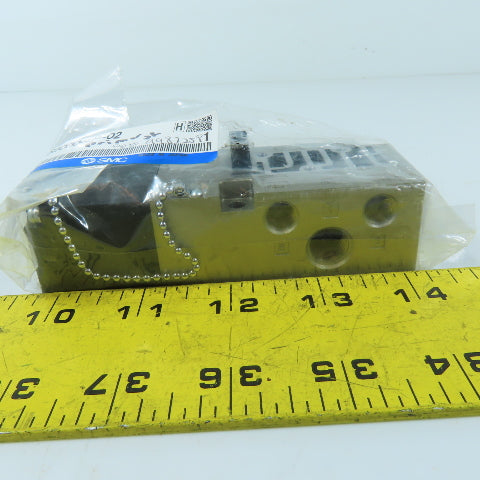 SMC VFS2000-LP-02 5-Port Solenoid Valve Sub-Plate Base Block