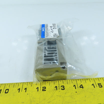 SMC VFS2000-LP-02 5-Port Solenoid Valve Sub-Plate Base Block
