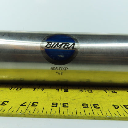 Bimba 505-DXP 2-1/2" Bore 5" Stroke Double Acting Pneumatic Air Cylinder