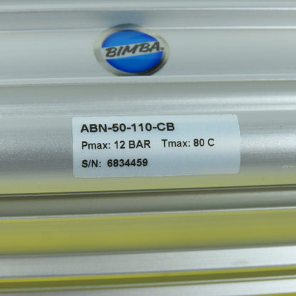 Bimba ABN-50-110-CB 50mm Bore 110mm Stroke Tie-Rod Pneumatic Air Cylinder