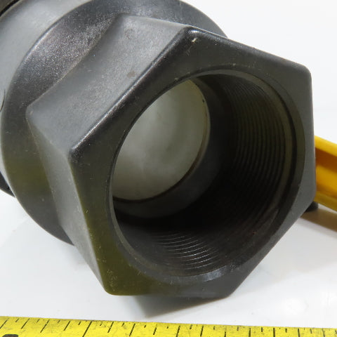 Banjo LW-200-FP Polypropylene Full Port Ball Valve 2" NPT