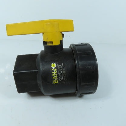 Banjo LW-200-FP Polypropylene Full Port Ball Valve 2" NPT