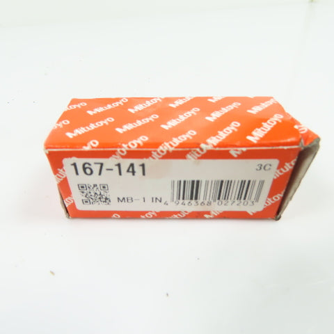 Mitutoyo 167-141 Micrometer Calibration Standard 1 in Ball End