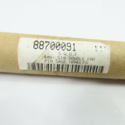 88700091 Double End Pin Gage Handle .406-.510" NEW