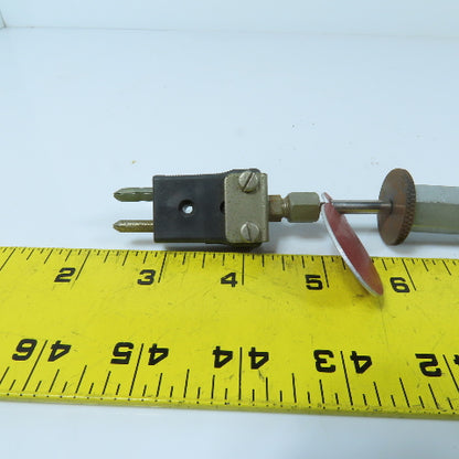 Noral EG-6-691597 Heavy Duty Threaded Melt Thermocouple Temperature Sensor Probe