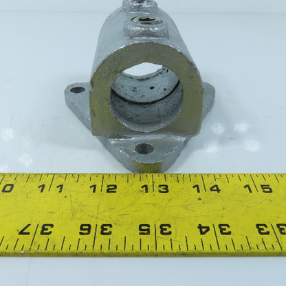 Grainger 4NXW2 Structural Pipe Fitting Railing Base Flange
