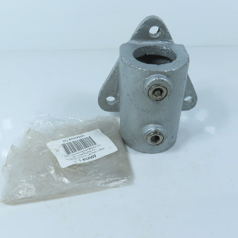 Grainger 4NXW2 Structural Pipe Fitting Railing Base Flange