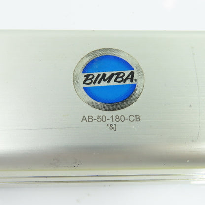 Bimba AB-50-180-CB Double Acting Pneumatic Air Cylinder 50mm Bore 180mm Stroke