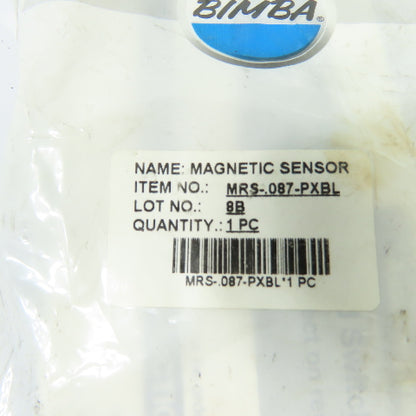 Bimba MRS-.087-PXBL Reed Switch Magnetic Sensor NEW