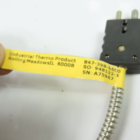 Industrial Thermo Product JFMB26-08-F3A004-4 Melt Bolt Thermocouple Sensor