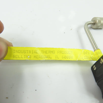 Industrial Thermo Product JP33-03(3/4)-13A-000-4 90° Thermocouple Probe Sensor
