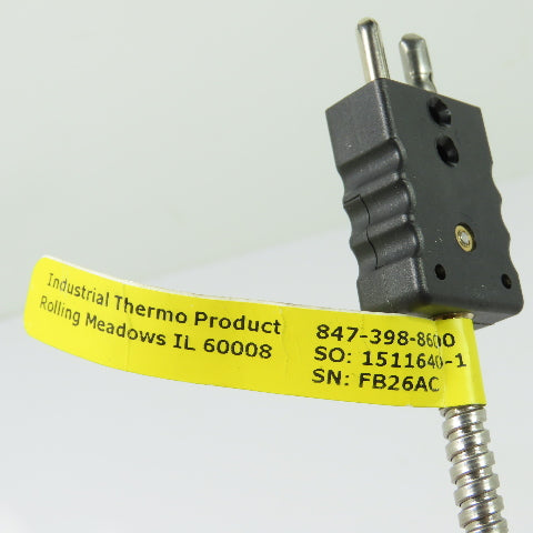 Industrial Thermo Product ITP-35-4 Thermocouple Probe Sensor