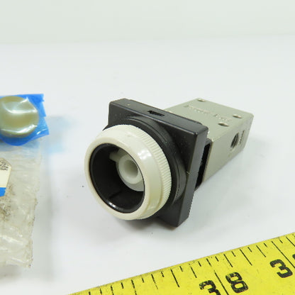 SMC NVM430-N01-33 Mechanical Air Control Valve 1/8" NPT 4-Color Cap Kit