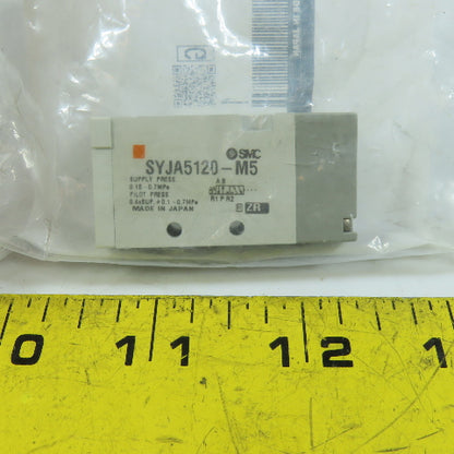 SMC SYJA5120-M5 Air Pilot Directional Valve 5/3 Way M5 Port
